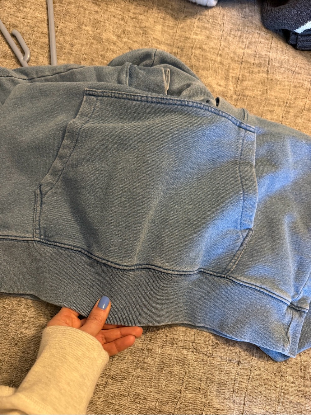 GAP Logo Jean Hoodie - Picture 3 of 4